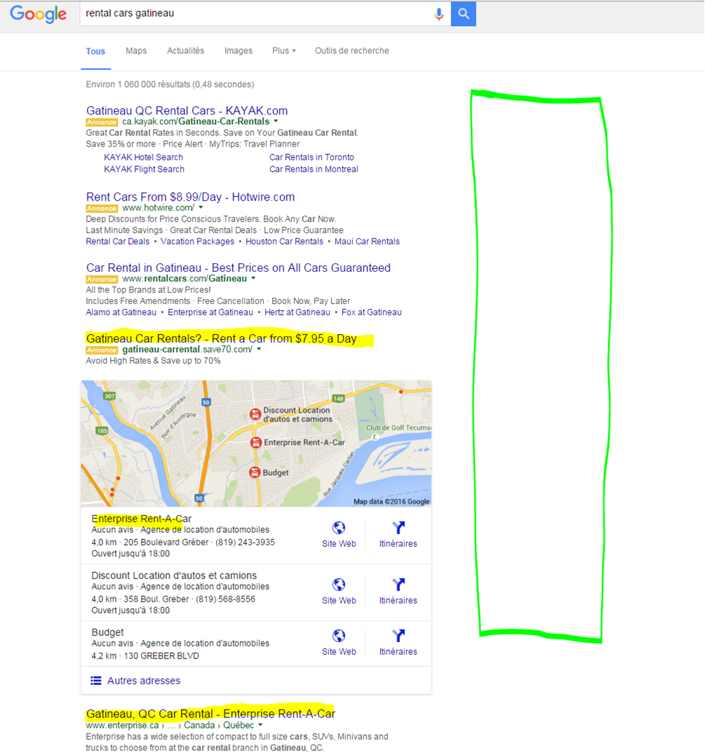 google adwords Gatineau